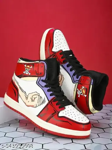 [FOOTARA] RED WHITE SNEAKER